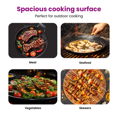 vidaXL BBQ Grill Grate with Handles Rectangular 60x40 cm 304 Stainless Steel