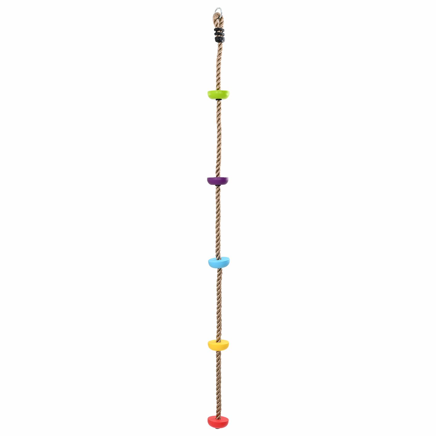 vidaXL Kids'Climbing Rope with Platforms - 200 cm