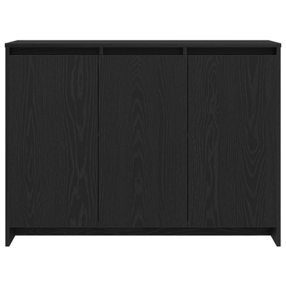 vidaXL Sideboard Black 102 x 29.5 x 75 cm Engineered wood