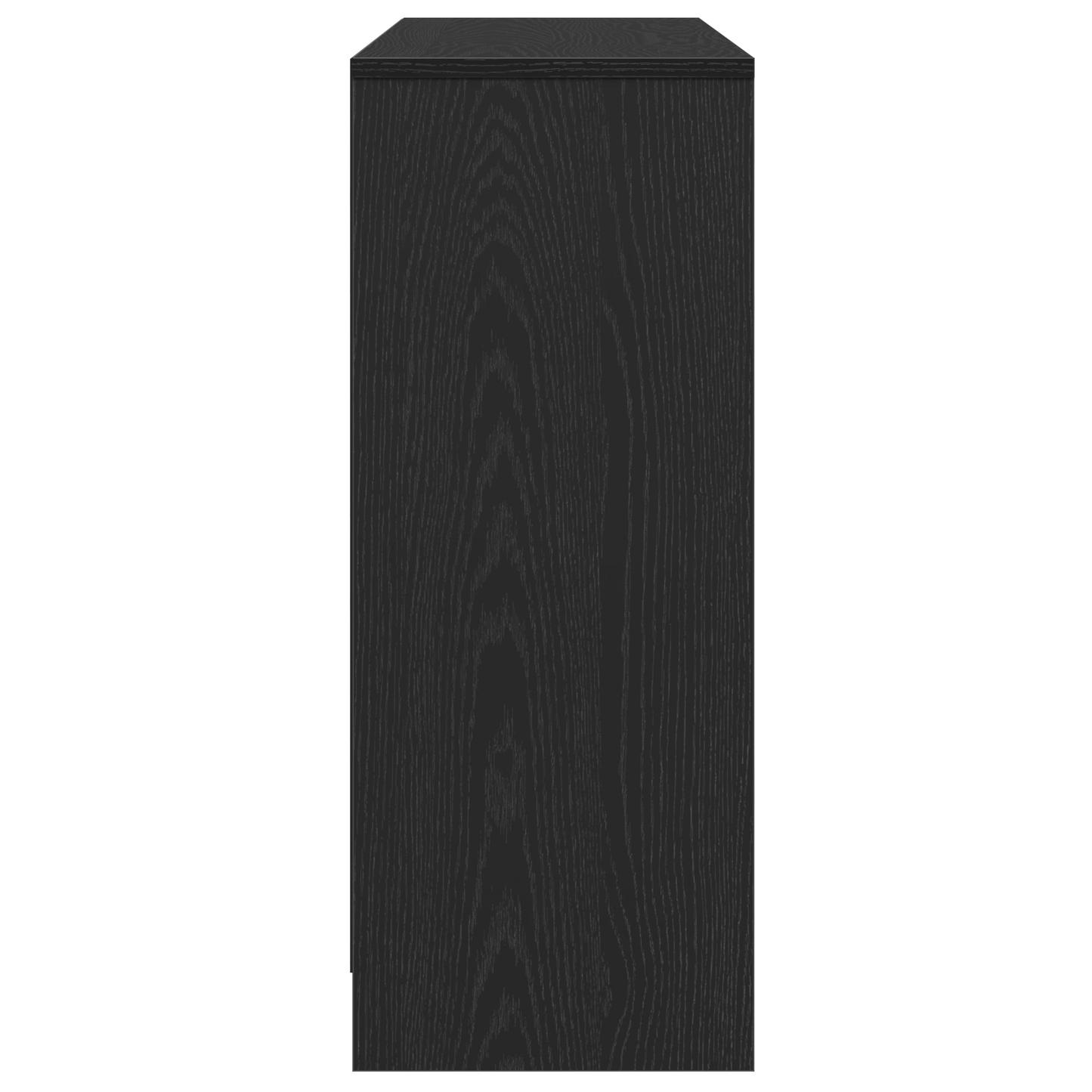 vidaXL Sideboard Black 102 x 29.5 x 75 cm Engineered wood