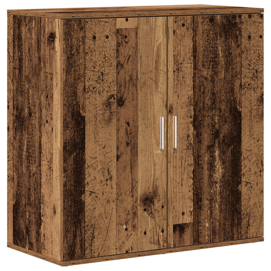 vidaXL Sideboard Old Wood 79 x 38 x 80 cm Engineered Wood