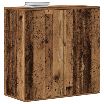 vidaXL Sideboard Old Wood 79 x 38 x 80 cm Engineered Wood