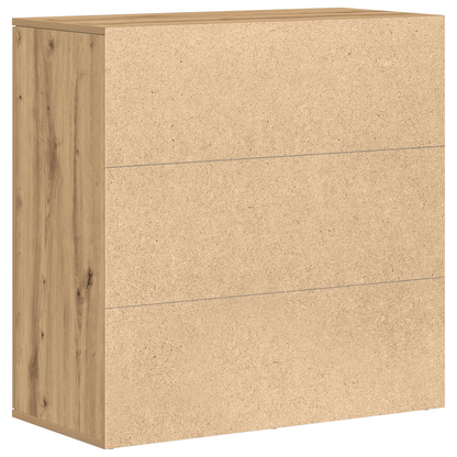 vidaXL Sideboard Artisan Oak 79 x 38 x 80 cm Engineered Wood