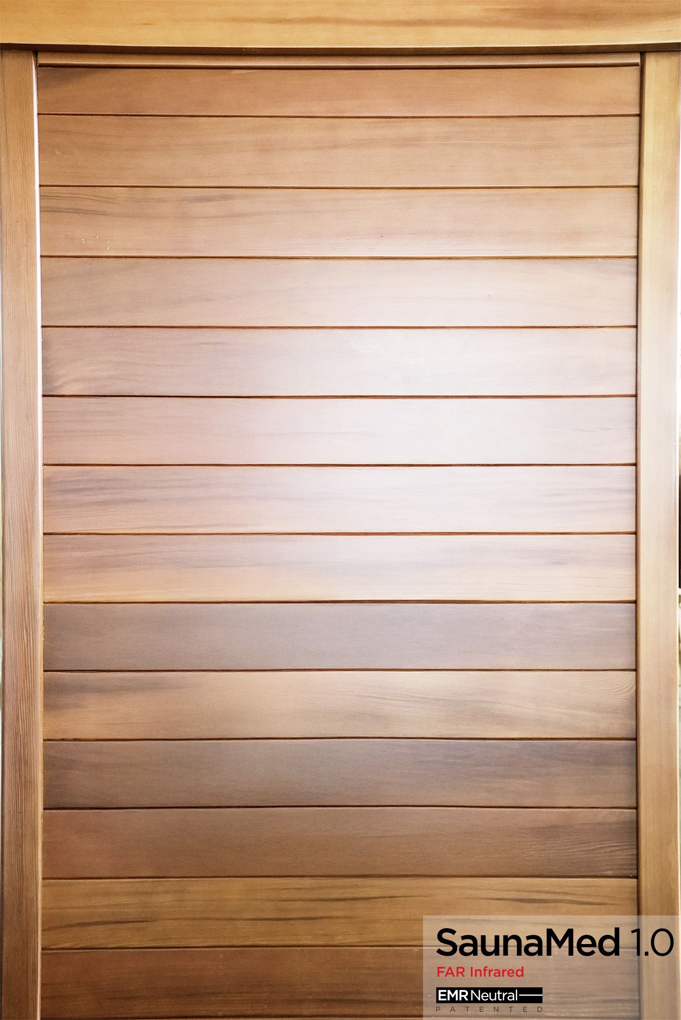 SaunaMed 3 Person Luxury Cedar FAR Infrared Domestic Indoor Sauna - EMR Neutral - 13A Plug & Play