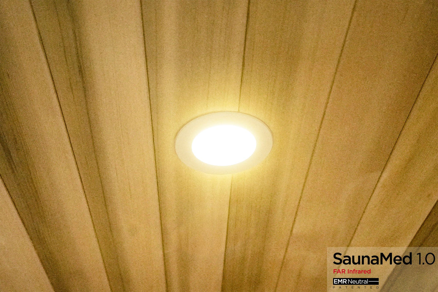 SaunaMed 4 Person Luxury Cedar FAR Infrared Domestic Indoor Sauna - Plug & Play