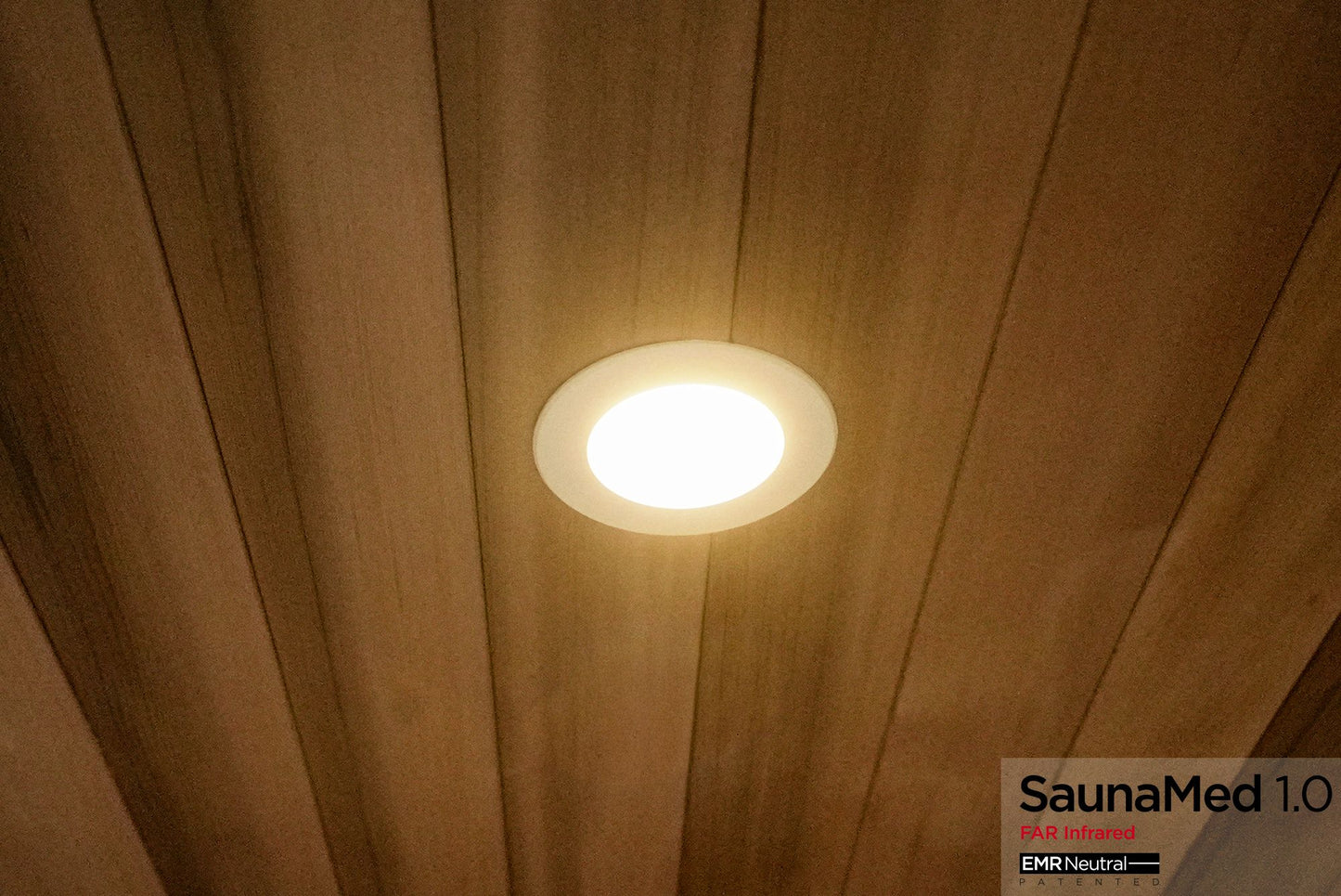 SaunaMed 4 Person Luxury Cedar FAR Infrared Domestic Indoor Sauna - Plug & Play