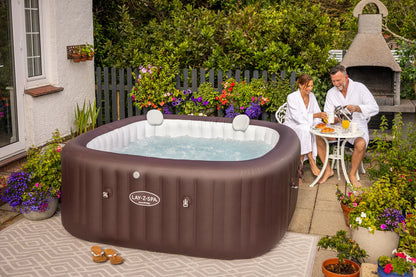 Lay-Z-Spa Maldives HydroJet Pro WiFi Hot Tub 7 Person Square