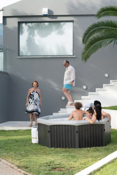 MSPA FRAME Tuscany Octagon Bubble Spa(6 Bathers), UVC+, without Ozone, CE