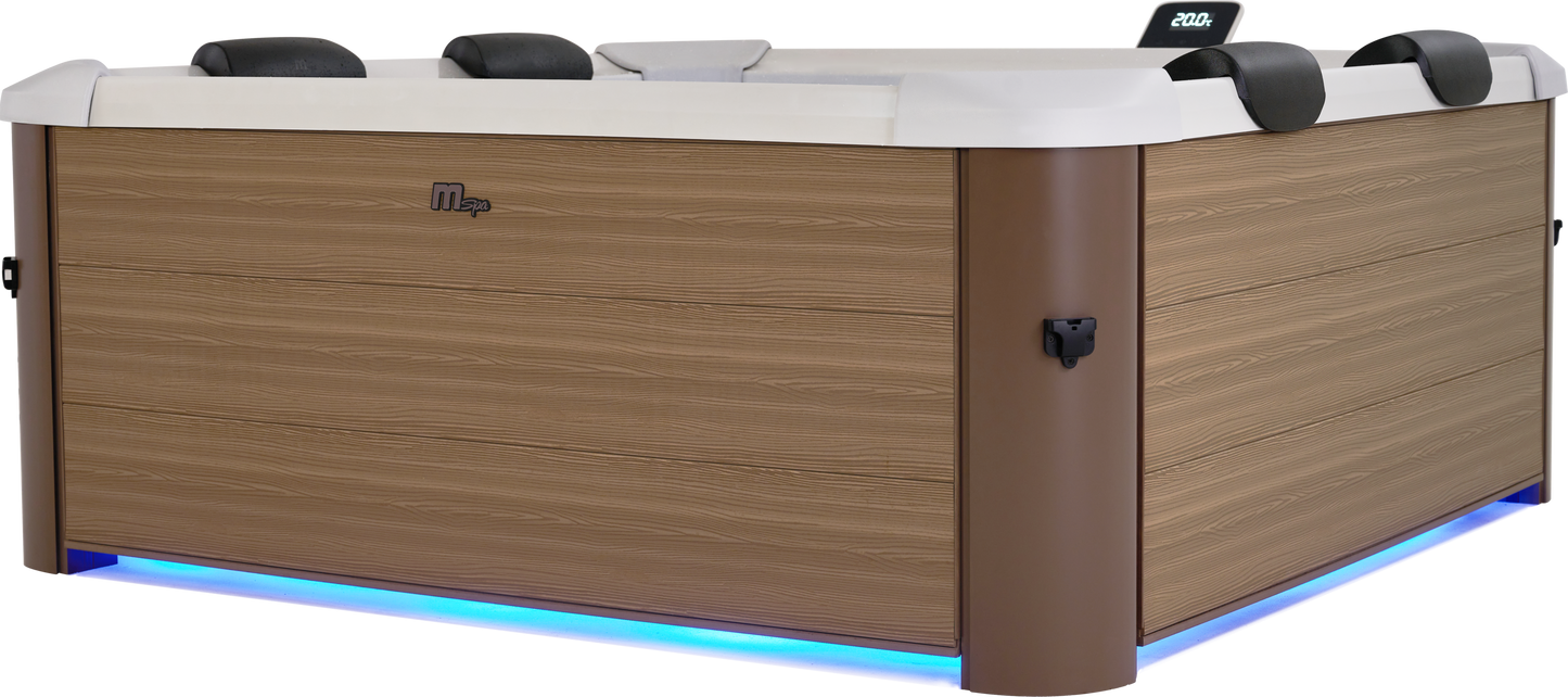 MSpa Oslo Amber 4 - 6 Person Portable Modular Hot Tub WiFi
