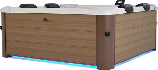 MSpa Oslo Amber 4 - 6 Person Portable Modular Hot Tub WiFi