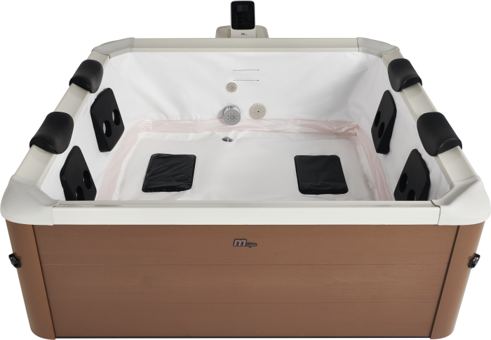 MSpa Aero PLUS Amber 6 Person Portable Modular Hot Tub, WiFi Controlled 13A Plug & Play 2026 Model