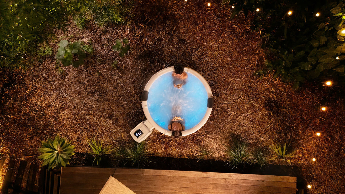 MSpa Denver Carbon Grey 6 Person Portable Modular Hot Tub, WiFi Controlled 13A Plug & Play 2026 Model