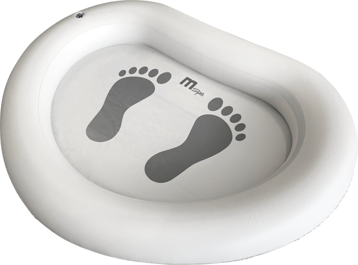 MSpa Inflatable Hot Tub Spa Foot Bath Pre Wash Feet