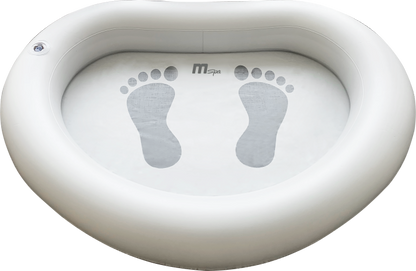 MSpa Inflatable Hot Tub Spa Foot Bath Pre Wash Feet