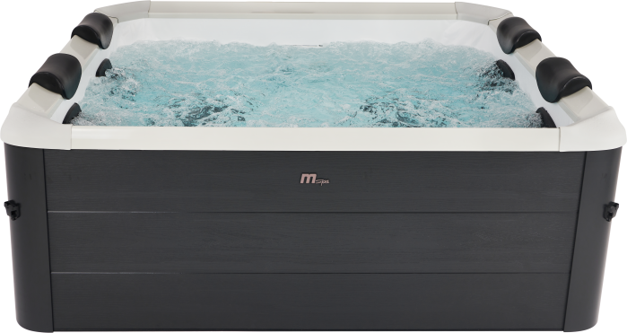 MSpa Aero PLUS Carbon Grey 6 Person Portable Modular Hot Tub, WiFi Controlled 13A Plug &Play 2026 Model,