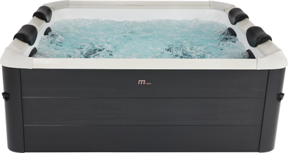 MSpa Aero PLUS Carbon Grey 6 Person Portable Modular Hot Tub, WiFi Controlled 13A Plug &Play 2026 Model,
