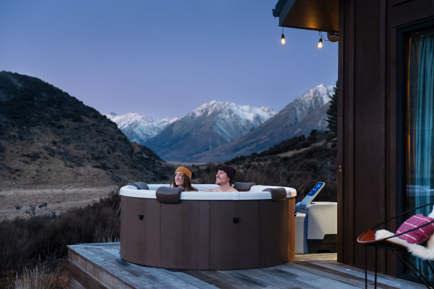 MSpa Rova Amber 6 Person Portable Modular Hot Tub, WiFi Controlled 13A Plug & Play 2026 Model