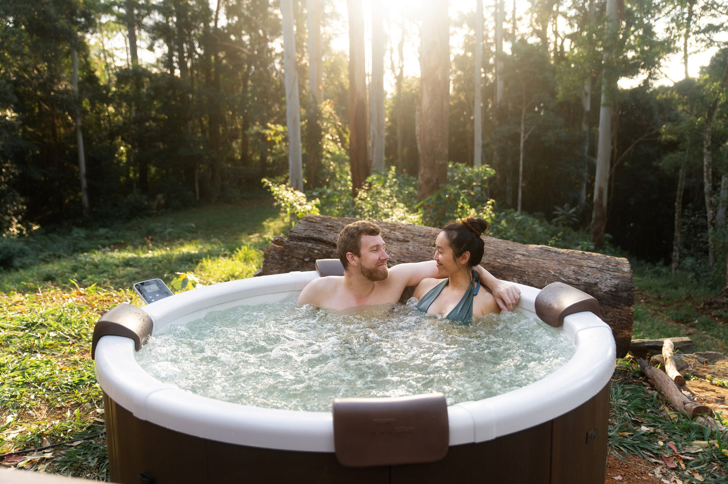 MSpa Rova Amber 6 Person Portable Modular Hot Tub, WiFi Controlled 13A Plug & Play 2026 Model