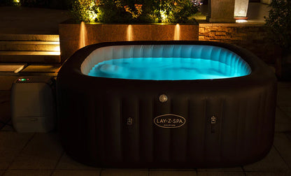 Lay-Z-Spa Maldives HydroJet Pro WiFi Hot Tub 7 Person Square