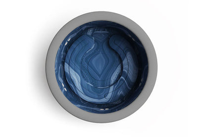 Lay-Z-Spa Santorini HydroJet Pro 7 Person Hot Tub with LED Lights