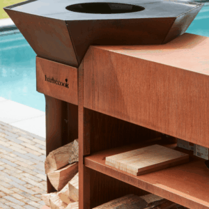 Barbecook Nestor Island made of Corten Steel