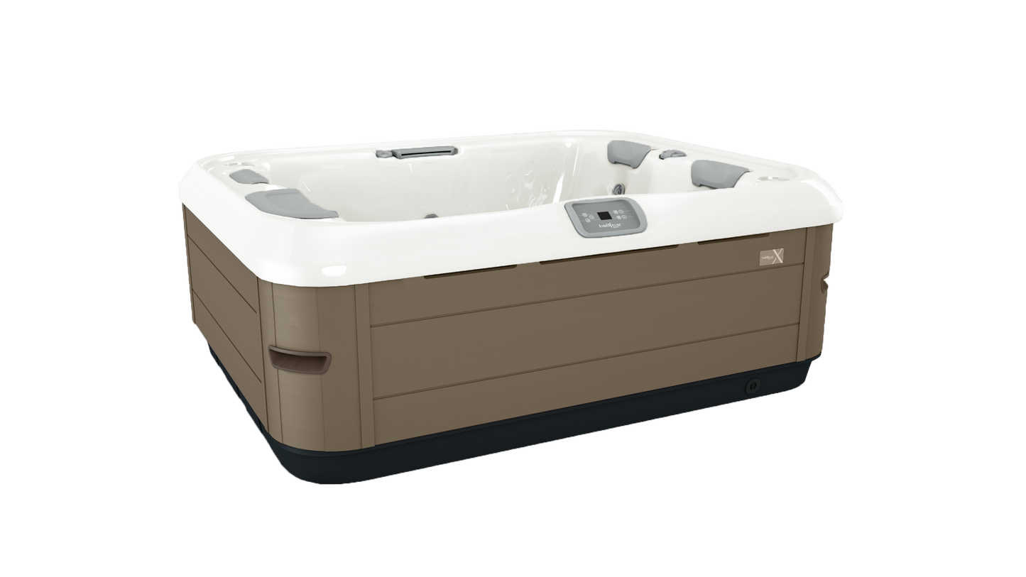 Bullfrog X Series X5L Small Hot Tub - 1 Lounger, Leg Jets, 4kW Heater