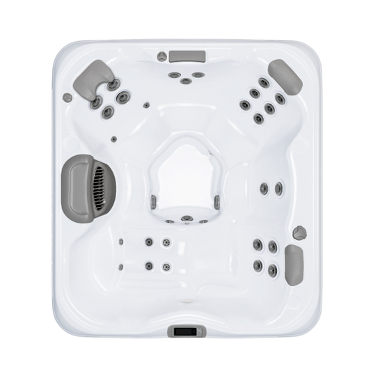 Bullfrog Spas X6L Compact 7 Person Hot Tub with Lounge & Captain’s Seats - Versatile Spa for Home & Outdoor Use