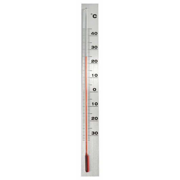 Nature Outdoor Wall Thermometer Aluminium 3.8x0.6x37 cm