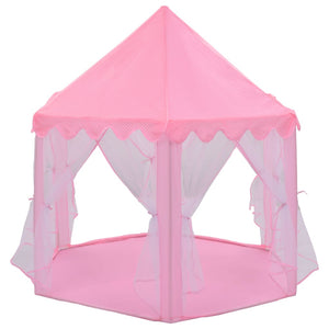 vidaXL Princess Play Tent Pink