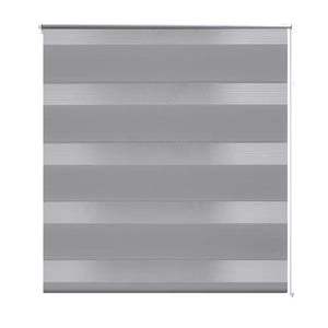 Zebra Blind 70 x 120 cm Grey