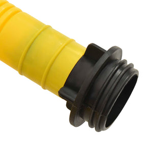 vidaXL Foot Pump 21x29.5 cm PP and PE Grey and Yellow