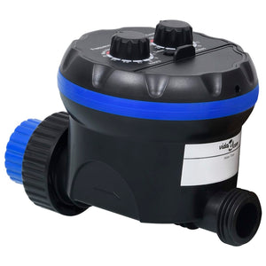 vidaXL Single Outlet Water Timer with Ball Valves