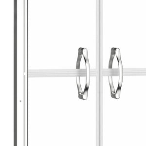 vidaXL Shower Door Clear ESG 71x190 cm