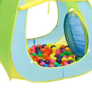 vidaXL Children Play Tent with 100 Balls Multicolour