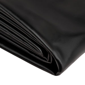 vidaXL Pond Liner Black 2x4 m PVC 0.5 mm