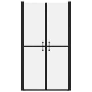 vidaXL Shower Door Frosted ESG (78-81)x190 cm