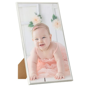vidaXL Photo Frames Collage 5 pcs for Wall or Table Silver 13x18cm MDF