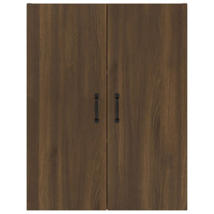 vidaXL Hanging Cabinet Brown Oak 69,5x34x90 cm Engineered Wood