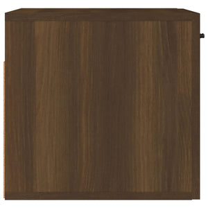 vidaXL Wall Cabinet Brown Oak 80x35x36,5 cm Engineered Wood