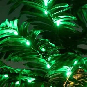vidaXL LED Palm Tree Warm White 88 LEDs 150 cm