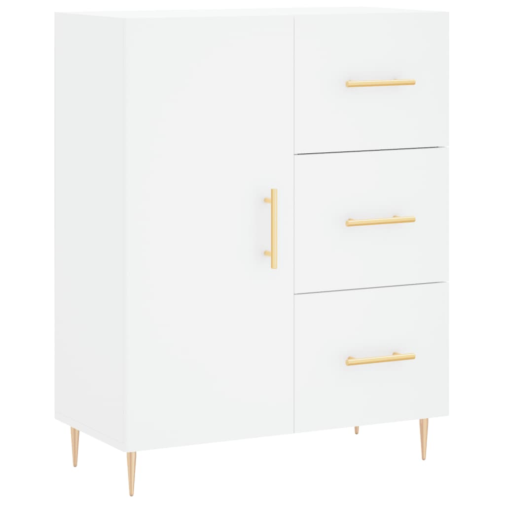 vidaXL Highboard White 69.5x34x180 cm Engineered Wood