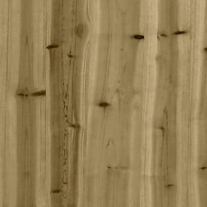 vidaXL Garden Bench Gabion Design 43x44x42 cm Impregnated Wood Pine