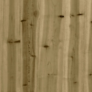 vidaXL Garden Bench Gabion Design 63x31.5x42 cm Impregnated Wood Pine