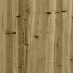 vidaXL Garden Bench Gabion Design 103x44x42 cm Impregnated Wood Pine