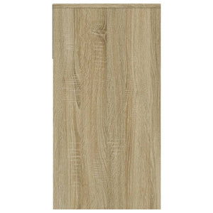 vidaXL Console Table Sonoma Oak 100x39x75 cm Engineered Wood