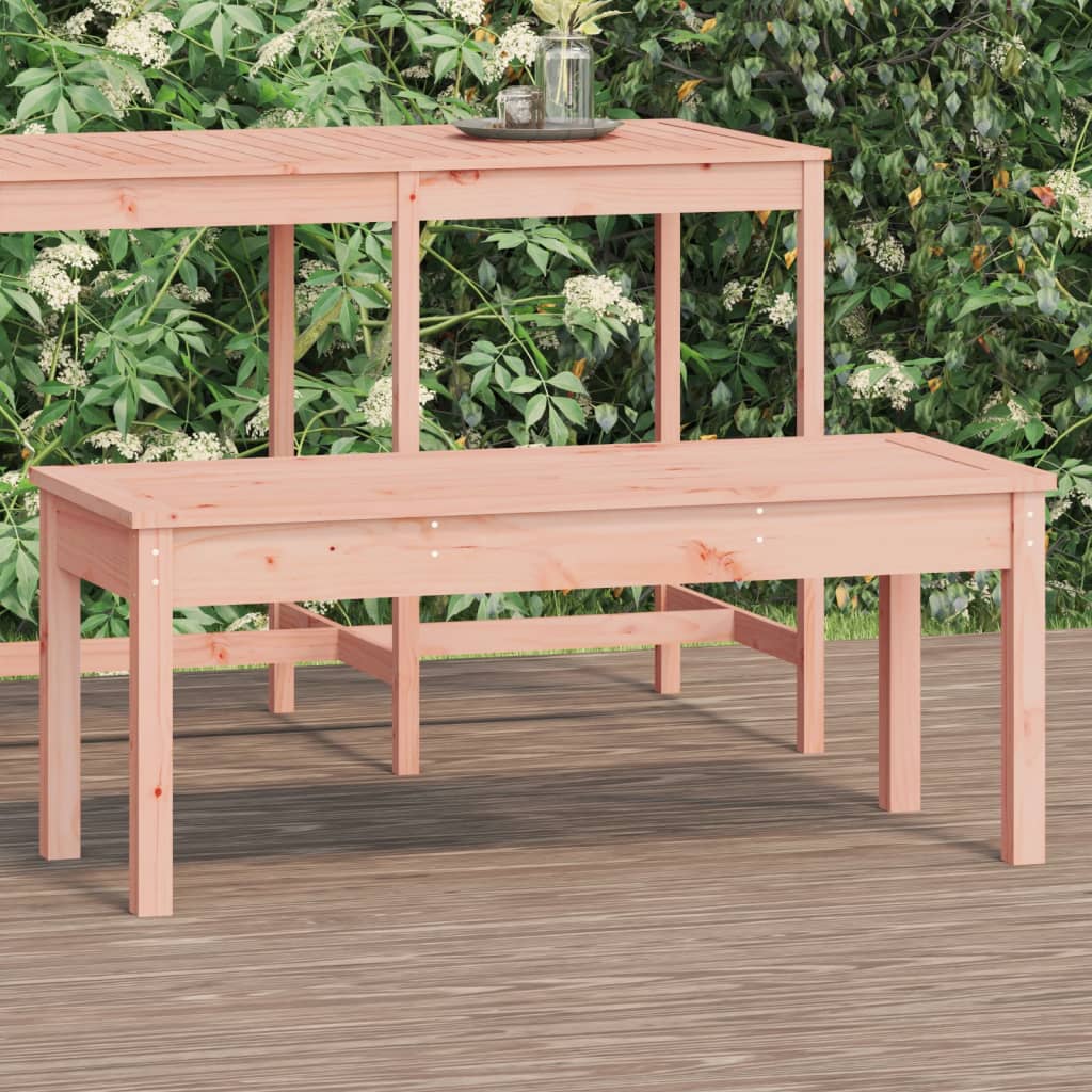 vidaXL Garden Bench 109x44x45 cm Solid Wood Douglas