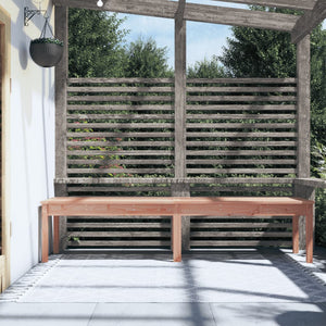 vidaXL 2-Seater Garden Bench 203.5x44x45 cm Solid Wood Douglas