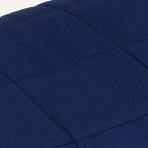 vidaXL Weighted Blanket Blue 137x200 cm Single 10 kg Fabric