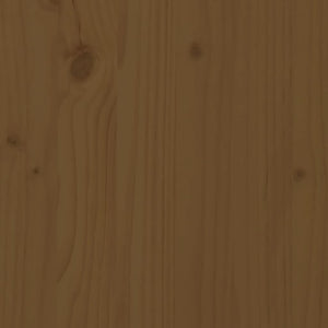 vidaXL Garden Bench Honey Brown 80x38x45 cm Solid Wood Pine