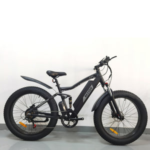 Electric Bike Adults 500W Motor 48V 12.5AH Battery Black